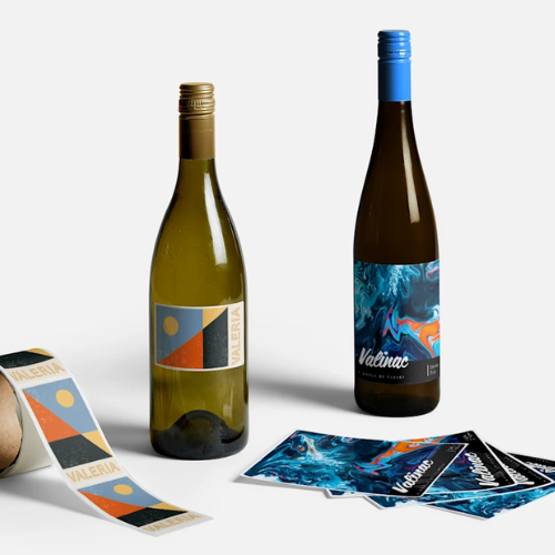 Etiquetas para vino
