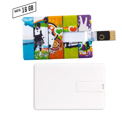Memoria USB tarjeta