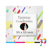 Tarjetas de presentación - Cuadradas